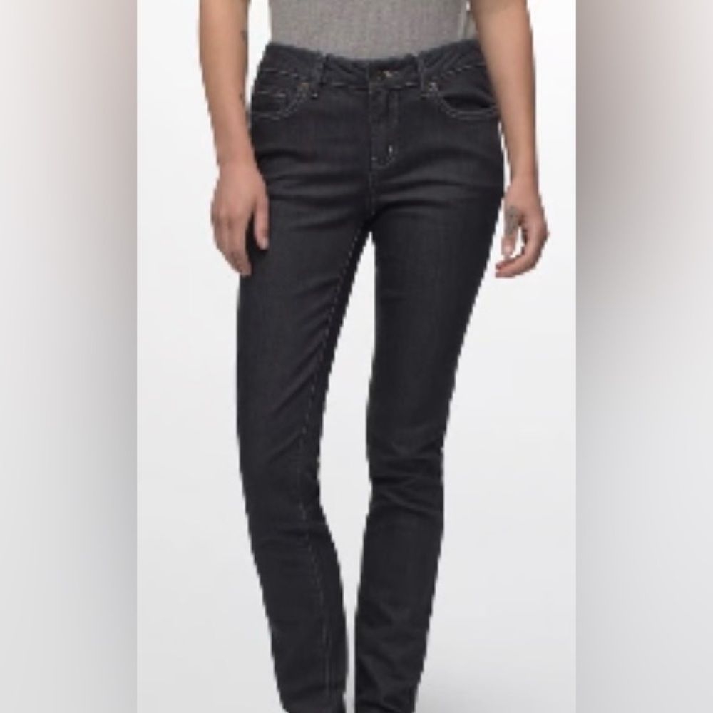 Prana Women’s 10/30 Black mid-rise Jeans
